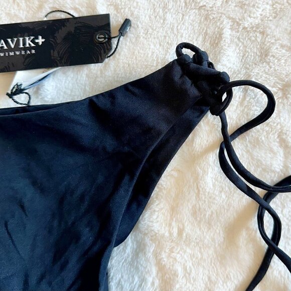 NWT Tavik Bebe Mini Bikini Bottom in Black - Extra Small - Picture 4 of 8